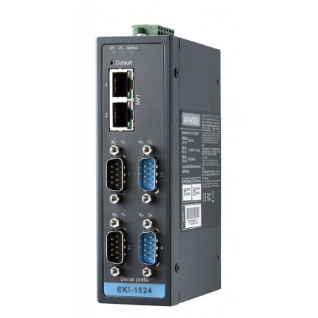 EKI-1524, 4-port Serial RS-232/422/485 Server Server