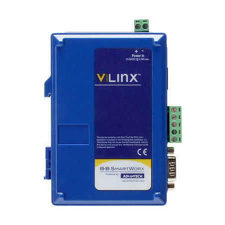 BB-MESR901, urządzenie Ethernet, Modbus, 1 eta do 1 RS-232 / 422/485, DC Pwr, Dr