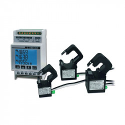 Multifunction network analyzers with miniature split-core CTs