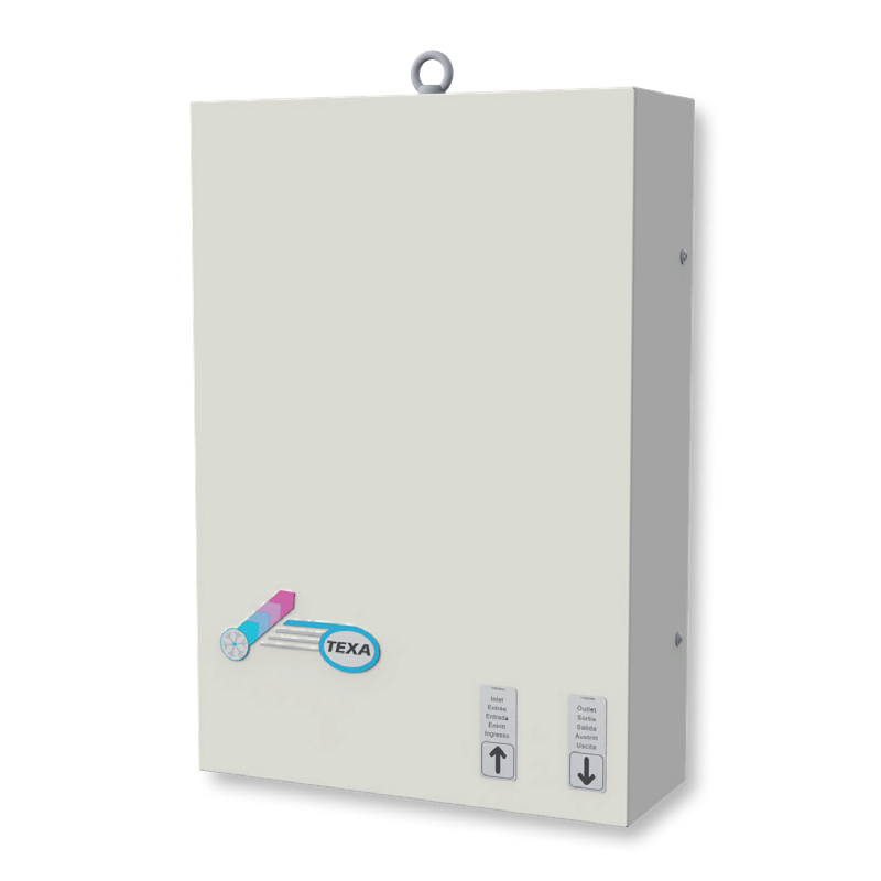 BLU10CX0B Schimbătoare de căldură cu apă de aer pentru montare pe ușă sau pe perete