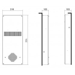 MIX50CX0B Air-air heat exchangers