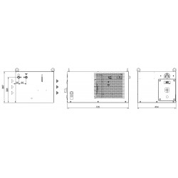 Coolere industriale de ulei TCO12 50Hz