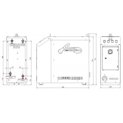 TTW90 Regulatori de temperatură 3KW