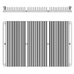 PFE1100-12-054 AC-DC sursă de alimentare pe față PFE1100-12-054 AC-DC sursă de alimentare pe față