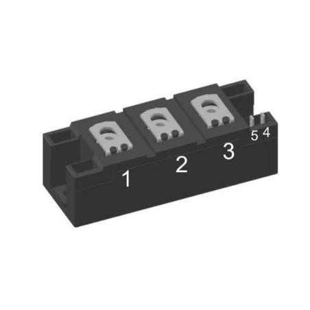 MCD162-16 Diode-Tryster modul