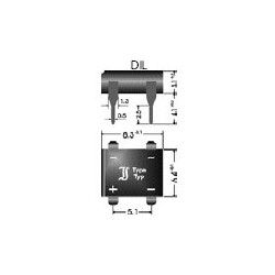 Bridge diode B250D