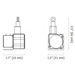 SM1-25 Potencjometr linkowy