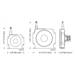 SGD-80-3 Transductor la distanță IP67 SGD-80-3 Transductor la distanță IP67