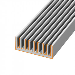 Alutronic profilgrebenyek - szélesség szerint rendezve