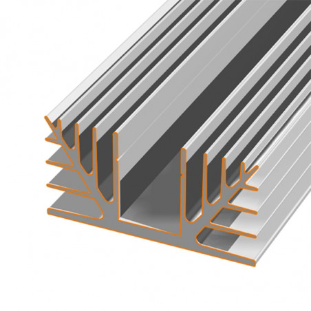 Cash profiles with AlUtronic gap