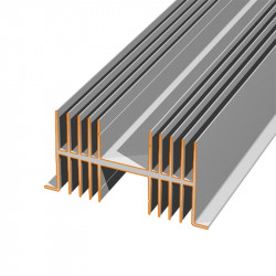 Profile de pieptene cu un decalaj de la Alutronic Profile de pieptene cu un decalaj de la Alutronic