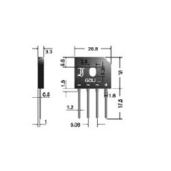 Gbu8G Diode Bridge.