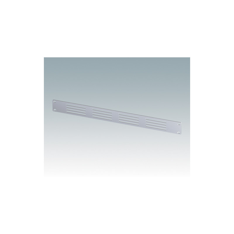 M6019011 1U X 19" szellőztetett előlap M6019011 1U X 19" szellőztetett előlap