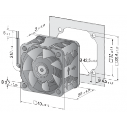 424 JN Ventilator axial