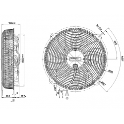 S1G300-FO01-01 Axiální ventilátor