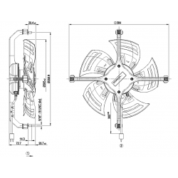 S1G305-DA02-07 Axial fan