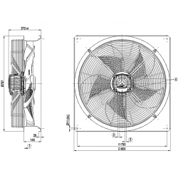 W3G630-NR63-01 Axial fan