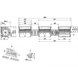 K3G146-AE01-01 Radial fan