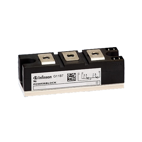 TD122N24KOF Tyristor-diodový modul