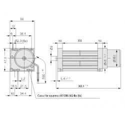 Qg030-303 / 12 suflantă tangentă