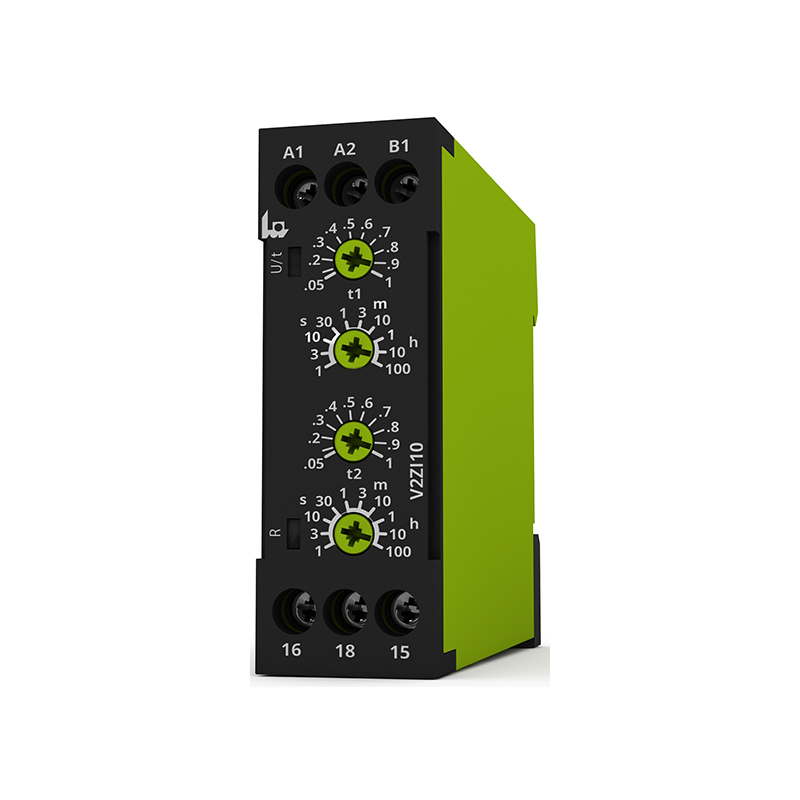 V2Zi10 12-240V Releul de timp AC / DC, munca ciclică V2Zi10 12-240V Releul de timp AC / DC, munca ciclică