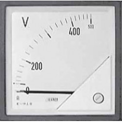 F72EVX500 Tableme de table 72x72 Interval 0-500V