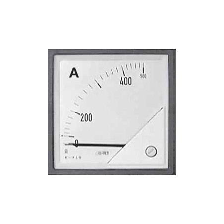 F72EAX040X05 Tablecular ammeter 72x72 0-40A