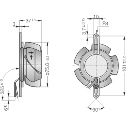 8500 Dieser kompakte Axialventilator