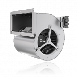 Centrifugal fans with forward curved blades