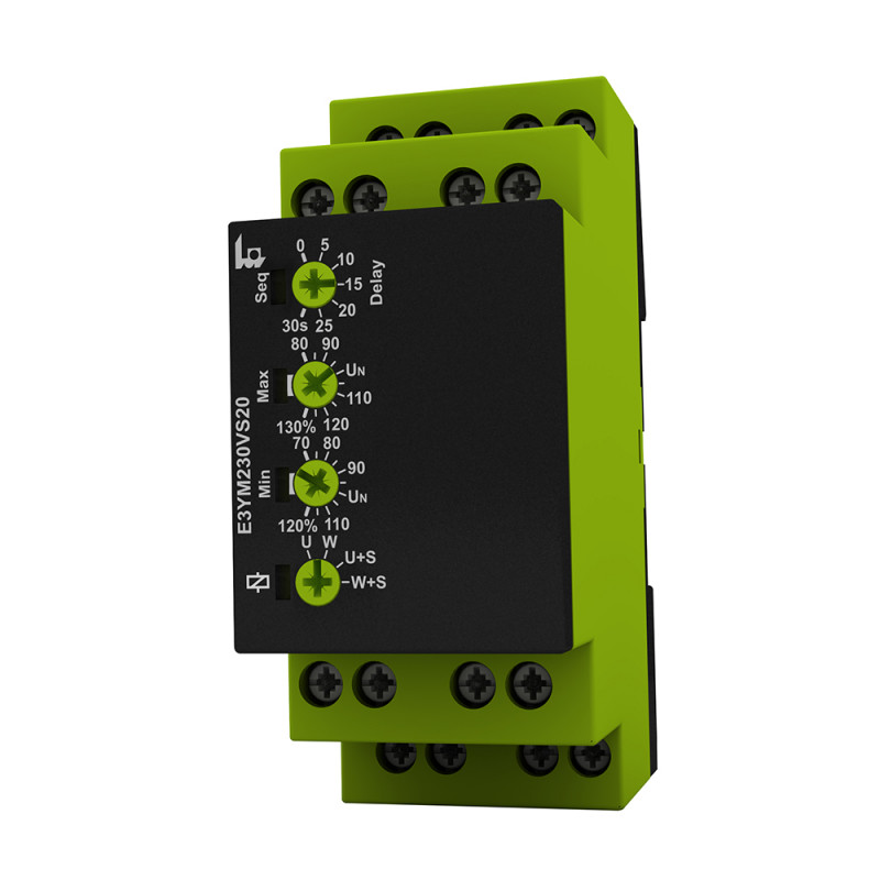 E3YM230VS20 Przekaźnik mon. napięcie w 3 i 1 fazie