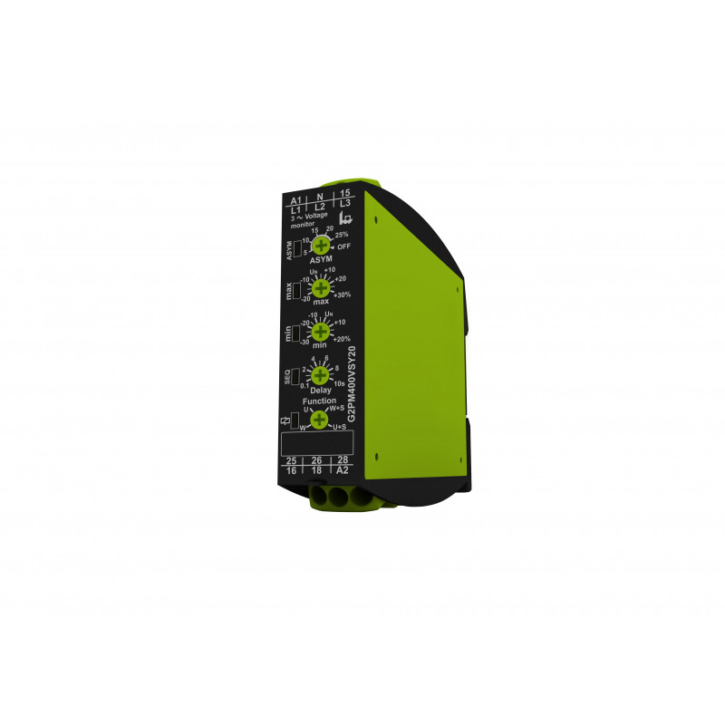 G2PM400VSY20 24-240V 3-fázisú feszültségfigyelő relé