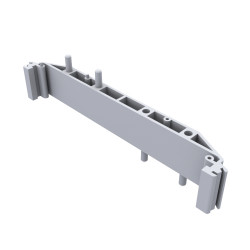 CIME - Interface casings for PCB plates on a DIN rail with a height of 107 mm