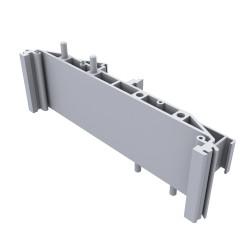 CIME - Interface casings for PCB plates on a DIN rail with a height of 107 mm