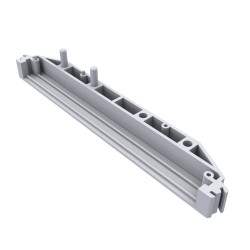 Cime - Cubiertas de interfaz para placas PCB para riel DIN con una altura de 107 mm