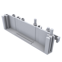 Cime - Carcasas de interfaz para placas PCB en un riel DIN con una altura de 72 mm