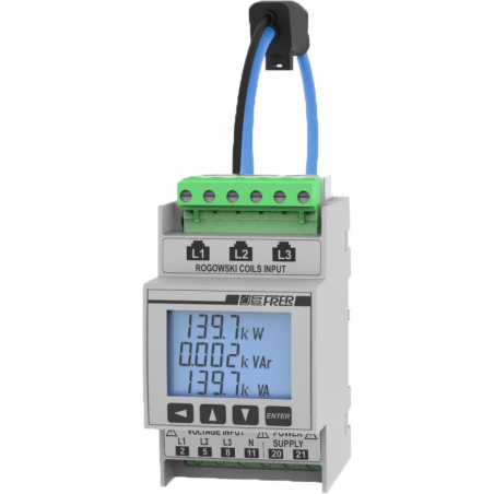 Multifunction network analyzer with 3 Rogowski coils – Q52R3H