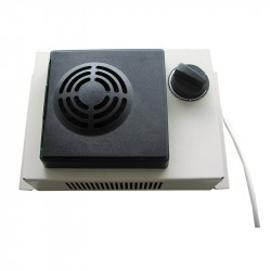 PTC heater with ventilator