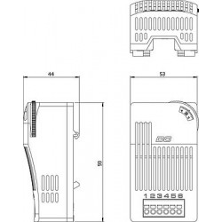 Elektroninis termostatas DCT 010