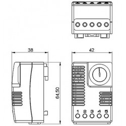 Electronic hygrostat EFL 012