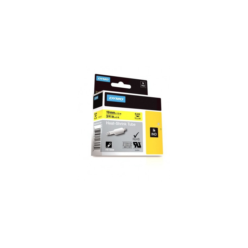 S0718340 galben termocuplu tub 19mm / 1,5m
