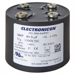 E61.g95-4133 ** DC capacitors with low inductance