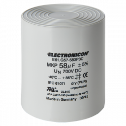 E61.M56-123P5* Alacsony induktivitású egyenáramú kondenzátorok