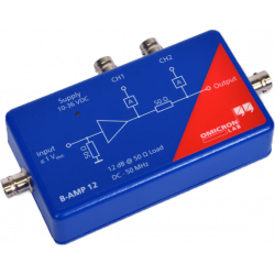 Amplificador de potencia externo B-AMP 12 para el Bode 100.