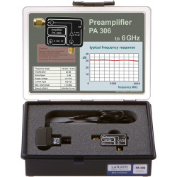 PA 306 SMA előerősítő készlet, 100 kHz-től 6 GHz-ig