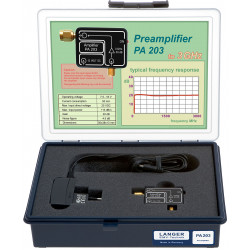 Zestaw SMA PA 203 Przedwzmacniacz 100 kHz do 3 GHz