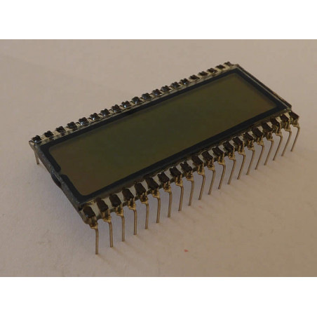 Display de 128-tu-20/7.5 LCD-7-segmento