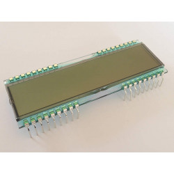 De 302-RU-30/6.35 (4.7 voltios) Pantalla LCD-7-segmento