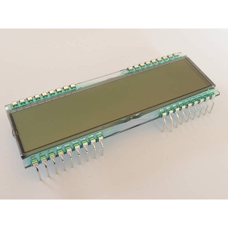 De 302-RU-30/6.35 (4.7 voltios) Pantalla LCD-7-segmento