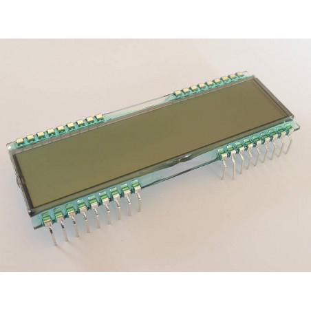 De 302-RU-30/6.35 (4.7 voltios) Pantalla LCD-7-segmento