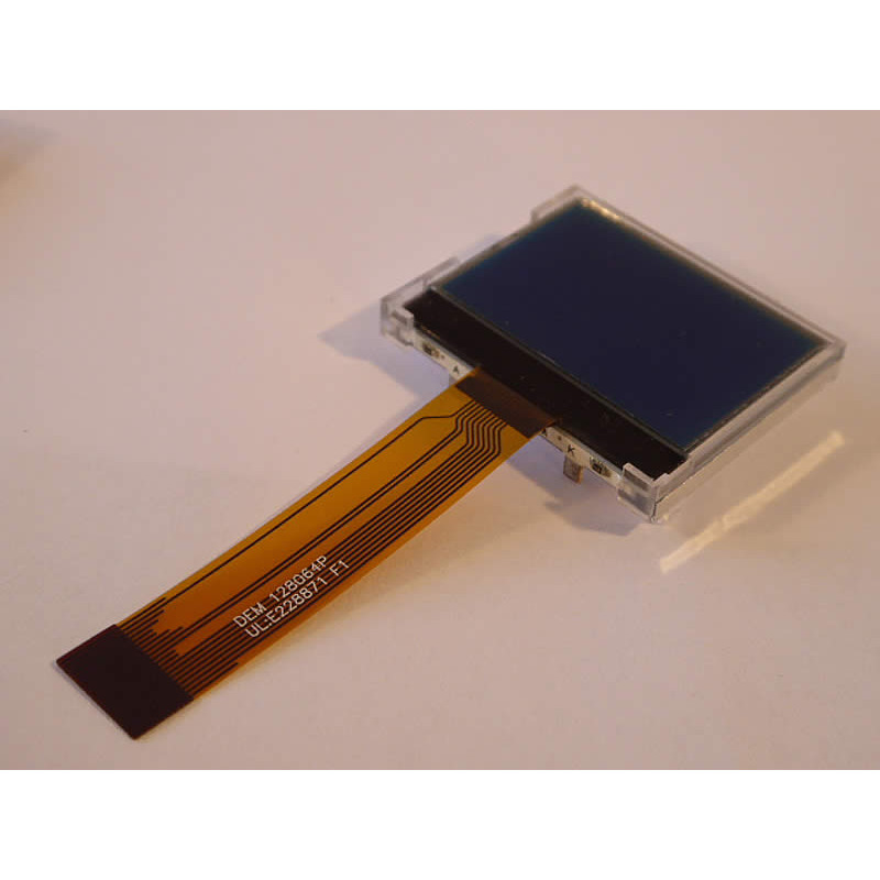 DEM 128064P SBH-PW-N LCD – monokróm grafikus kijelzők